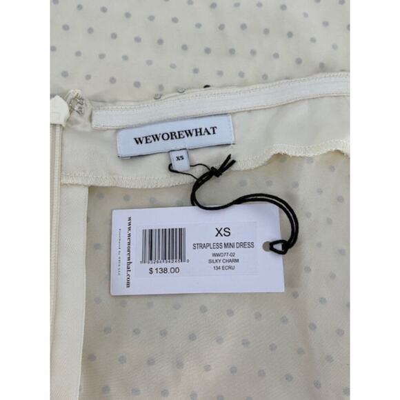 WeWoreWhat Strapless Mini Dress Covered in Crystals – NWT Size XS - Picture 8 of 10